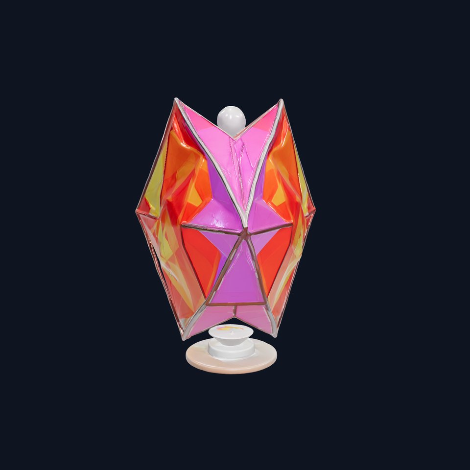 Abstract Geometric Sculpture Model Pack